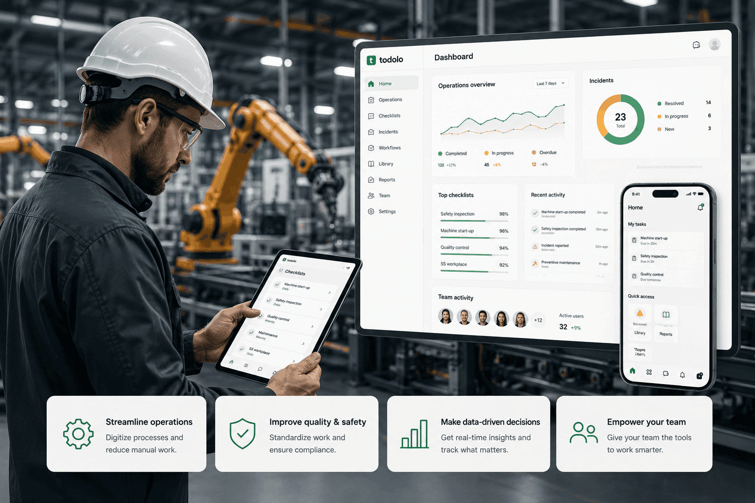 Digital transformation inom tillverkning: så förbättrar moderna fabriker sin drift