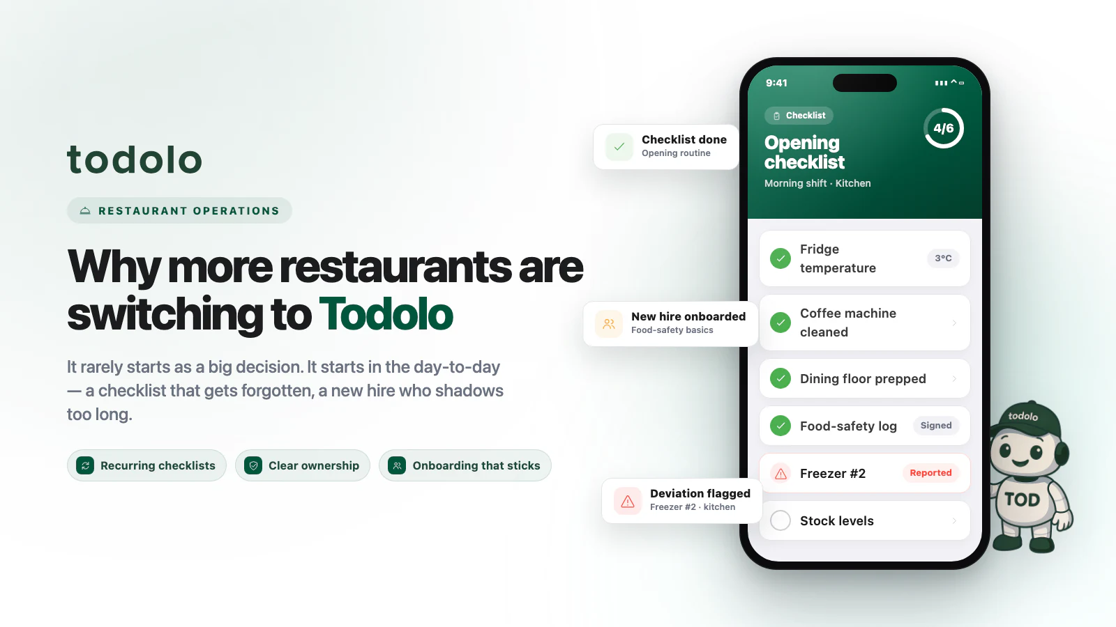 Why more restaurants are switching to Todolo